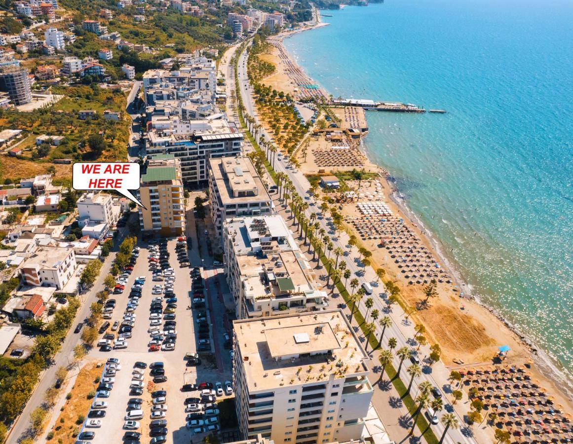 Victoria Lungomare Apartment Vlore Ngoại thất bức ảnh